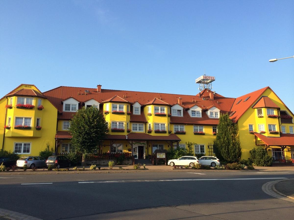 Landgasthof Zur Goldenen Aue ノルトハウゼン エクステリア 写真